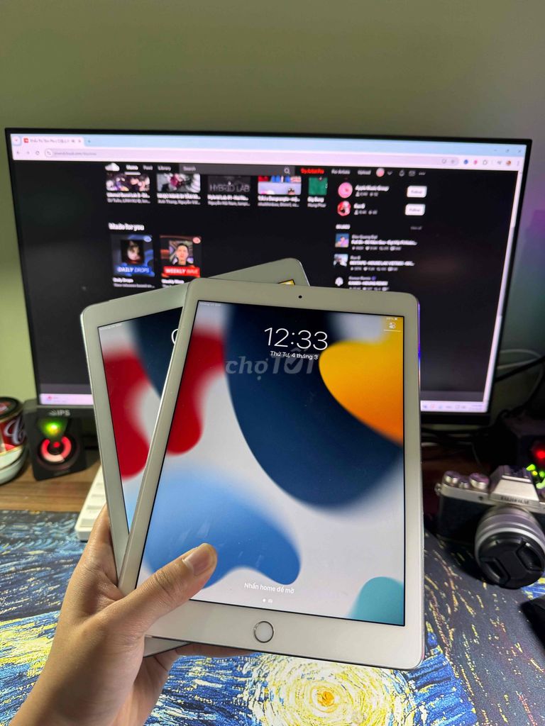 Apple iPad Air 2 16GB Bạc. Mua bán Máy tính bảng tại Quận Hoàng Mai Hà Nội được đăng bởi Khiêm Nguyễn hình 1