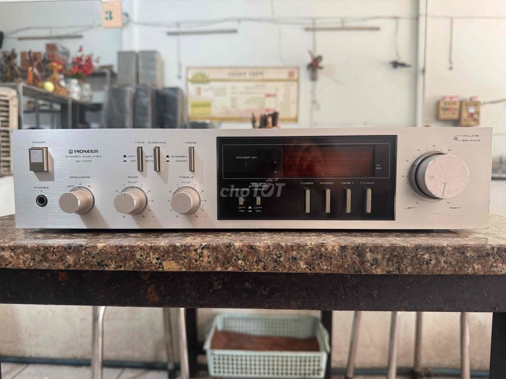 Amply Pioneer SA-7000 cs-130w máychạy 4 sò Toshiba. Mua bán Tivi, Âm thanh tại Quận 12 Tp Hồ Chí Minh được đăng bởi Thao Đặng hình 1
