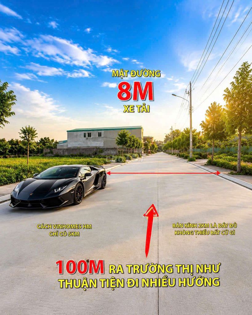 Đất thổ cư KDC HXH 8m Xuân Thới Sơn - Giá Tốt 