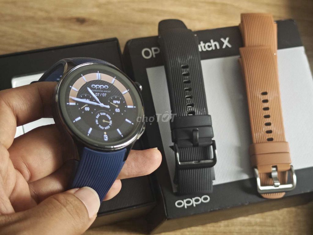 Oppo Watch X 44mm Viền thép Kính sapphire 98%. Mua bán Thiết bị đeo thông minh tại Quận Tân Bình Tp Hồ Chí Minh được đăng bởi Vương hình 1