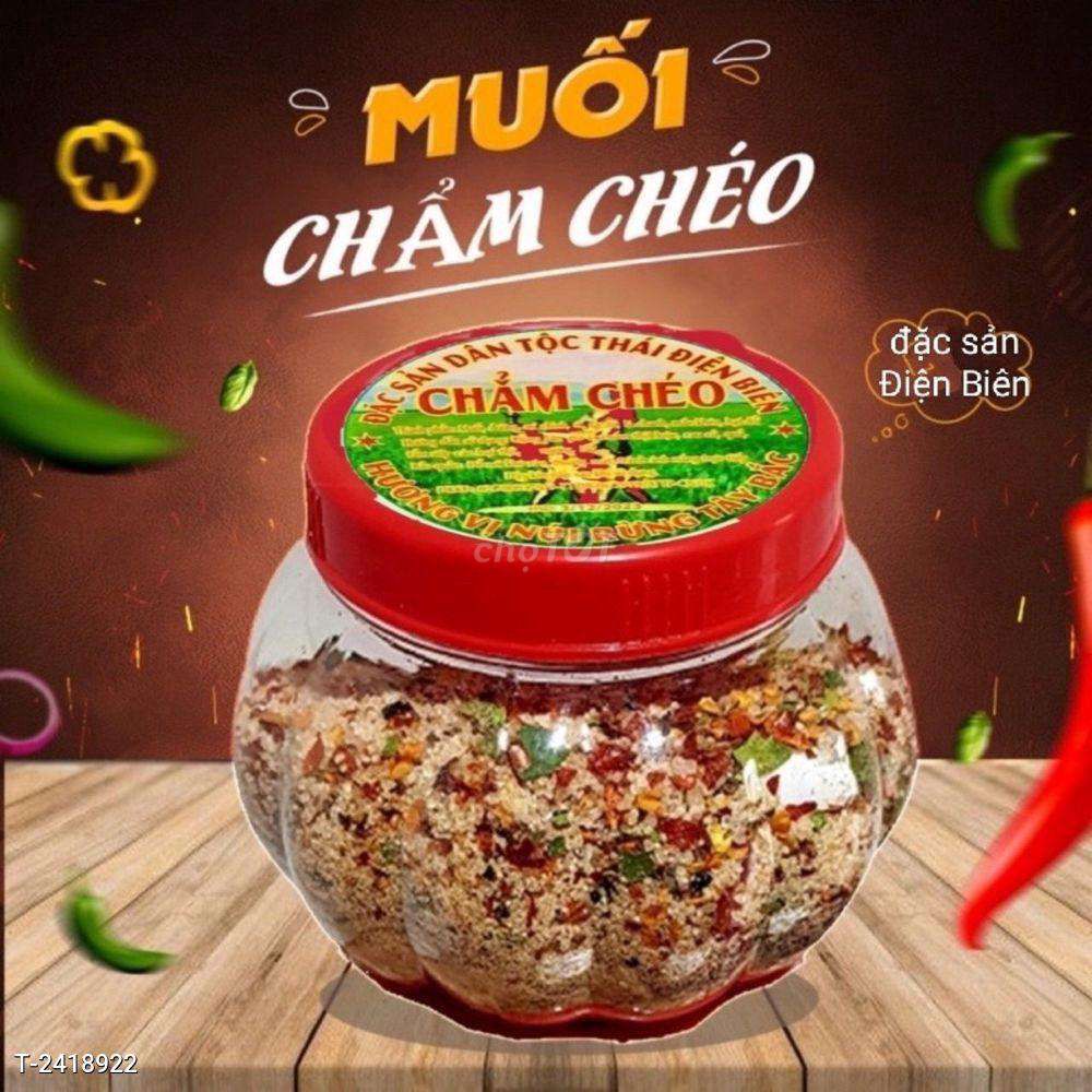 MUỐI CHẨM CHÉO, GIA VỊ CHẤM ĐẶC SẢN ĐIỆN BIÊN