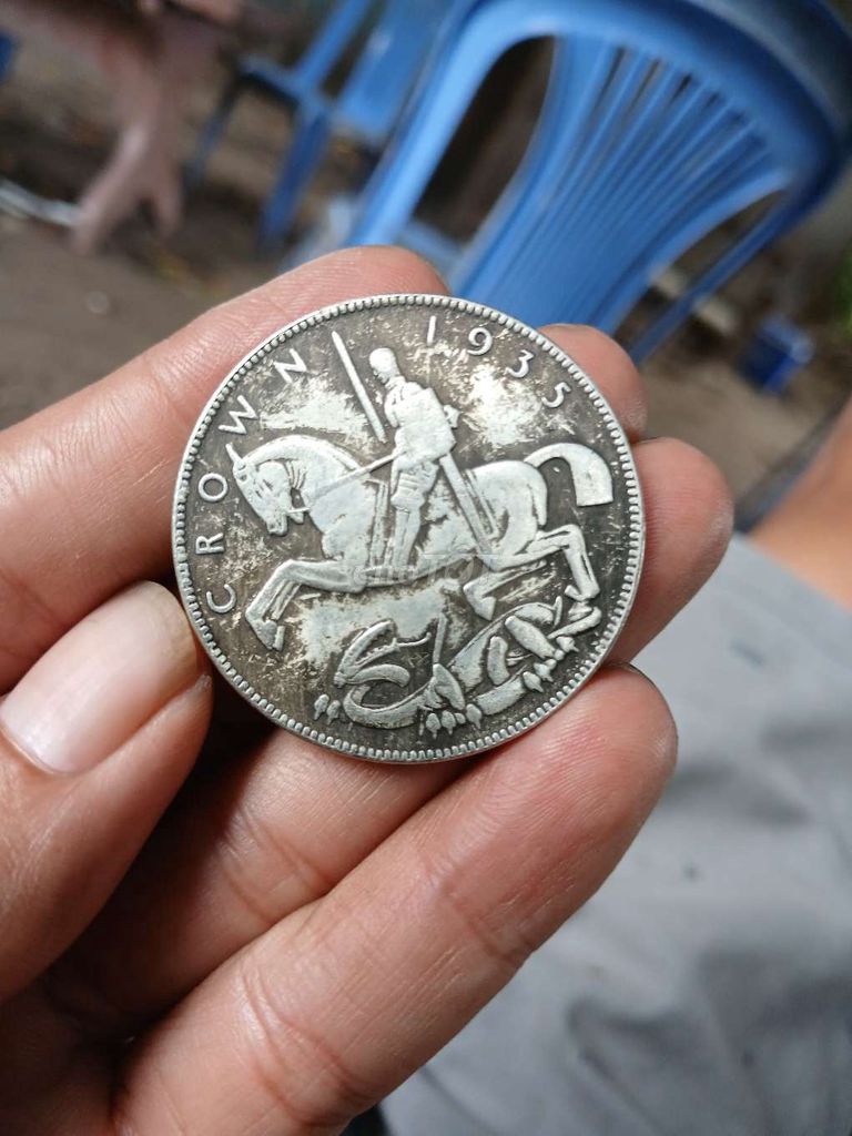 Tiền xu Bạc Anh 1935 Sưu tầm. Mua bán Đồ sưu tầm, đồ cổ tại Huyện Hóc Môn Tp Hồ Chí Minh được đăng bởi nguyễn lâm hình 1
