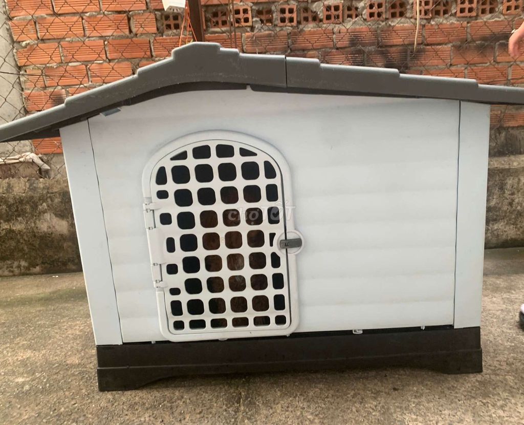 Chuồng chó nhựa  đã sử dụng. còn mới. Mua bán Phụ kiện, Thức ăn, Dịch vụ tại Thị xã Tân Uyên Bình Dương được đăng bởi Nguyen thanh binh hình 1