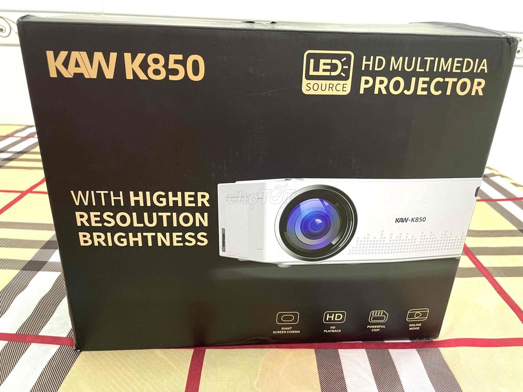 MÁY CHIẾU KAW K850 FULL BOX CÒN BẢO HÀNH