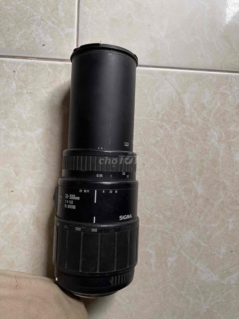 Ống kính Sigma 70-300mm f/4-5.6 DL Macro Đen. Mua bán Máy ảnh, Máy quay tại Quận Bình Tân Tp Hồ Chí Minh được đăng bởi kimsiuquan hình 1