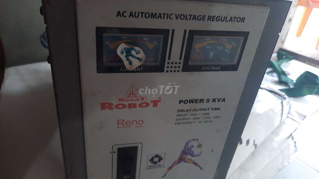 Ổn áp Robot còn zin tem. Mua bán Đồ chuyên dụng, Giống nuôi trồng tại Thị xã Cai Lậy Tiền Giang được đăng bởi phan van tuan hình 1