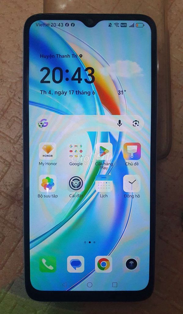Honor X5b Xanh dương. Mua bán Điện thoại tại Huyện Thanh Trì Hà Nội được đăng bởi Nguyễn Thị Mai Hương hình 1