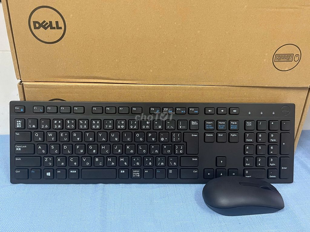 Bộ bàn phím chuột Dell KM636 Đen + Trắng Mới. Mua bán Phụ kiện (Màn hình, Chuột...) tại Quận 3 Tp Hồ Chí Minh được đăng bởi Vĩ Khang hình 1