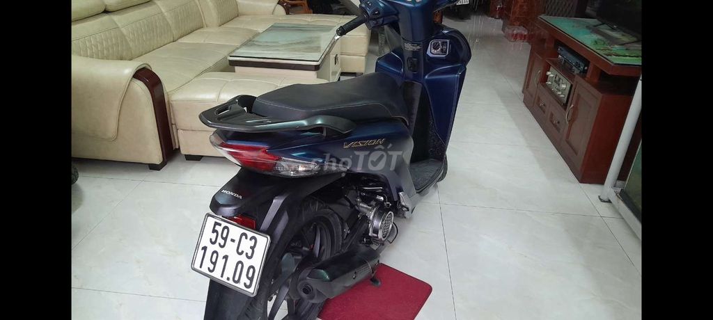 Honda Vision 2021 Đặc biệt Xanh nhám. Mua bán Xe máy tại Quận Gò Vấp Tp Hồ Chí Minh được đăng bởi Anh Dũng  hình 3