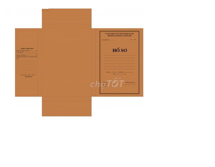 Bìa hồ sơ Giấy duplex Trắng Gập 3 tai Nhập ngoại. Mua bán Đồ dùng văn phòng tại Quận Bắc Từ Liêm Hà Nội được đăng bởi Công ty CPĐT Đức Nghiệp hình 1