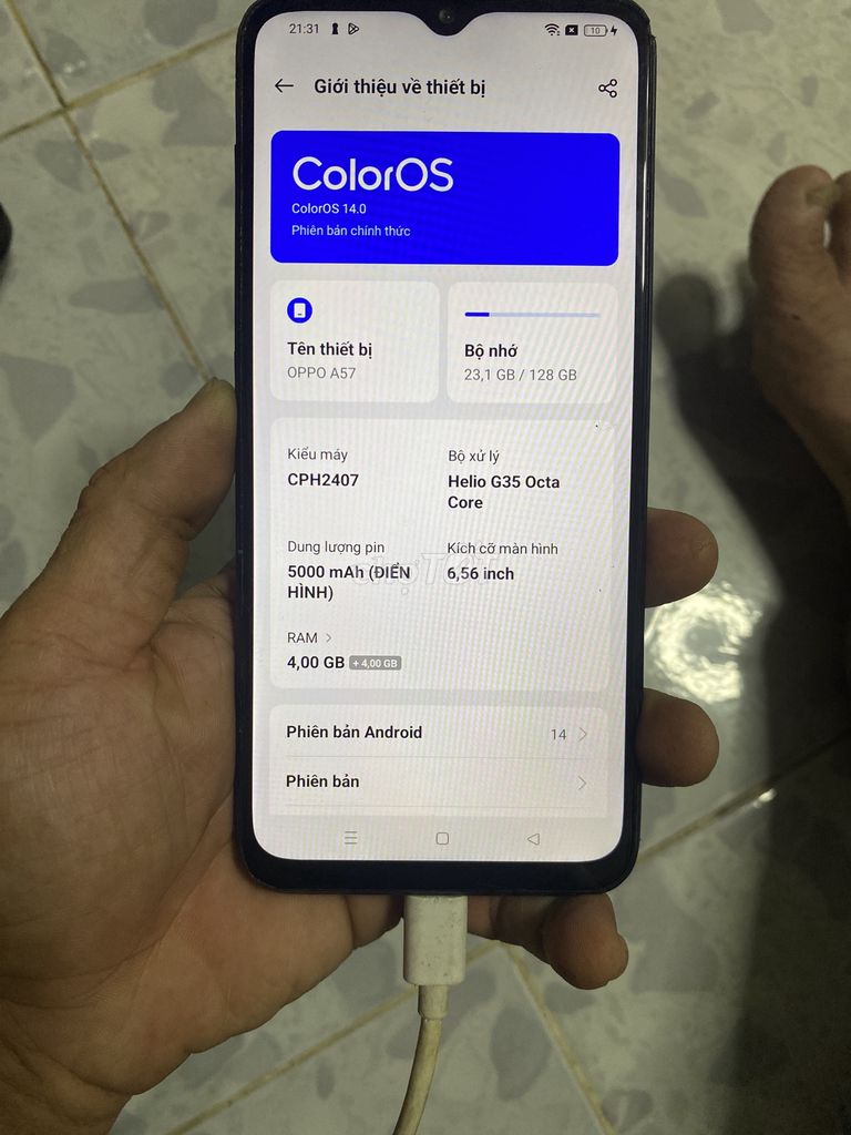 Oppo A57 128GB Đen. Mua bán Điện thoại tại Quận 6 Tp Hồ Chí Minh được đăng bởi Tu hình 1