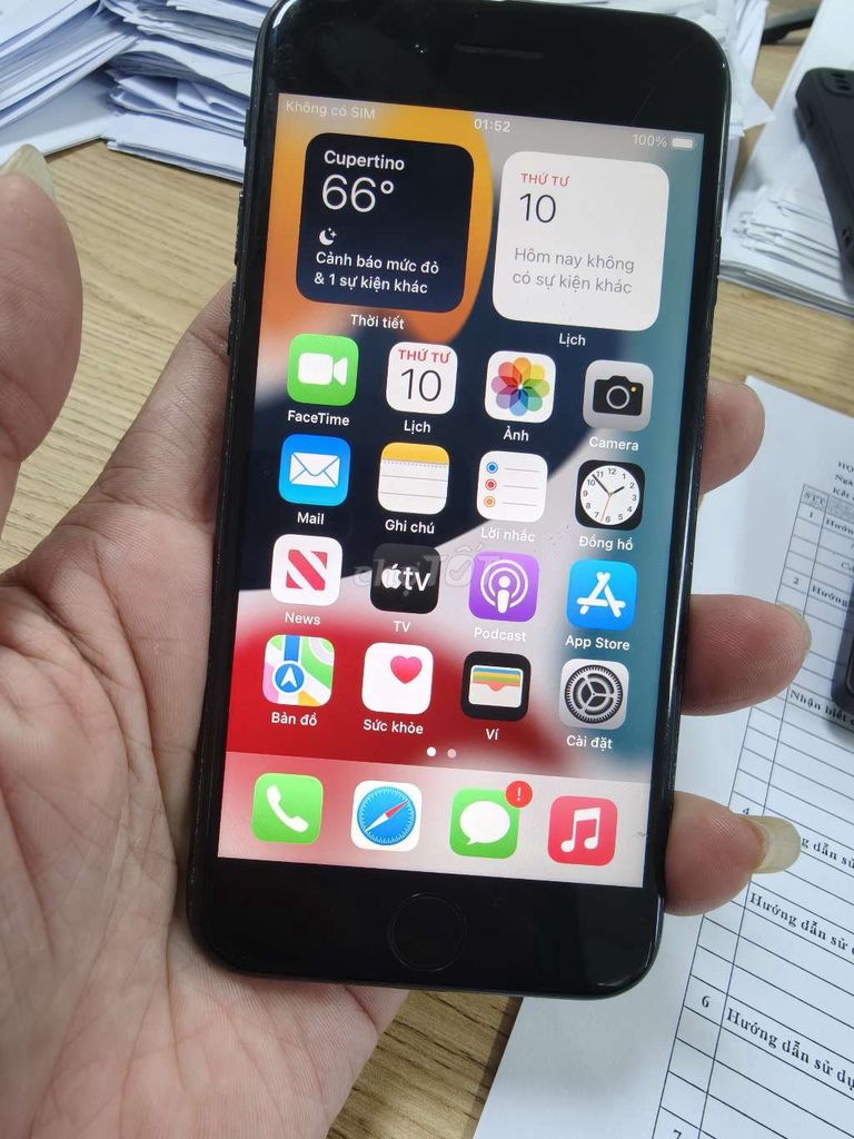 Apple iPhone 7G 32GB Đen. Mua bán Điện thoại tại Quận Bình Tân Tp Hồ Chí Minh được đăng bởi Long Vespa  hình 1