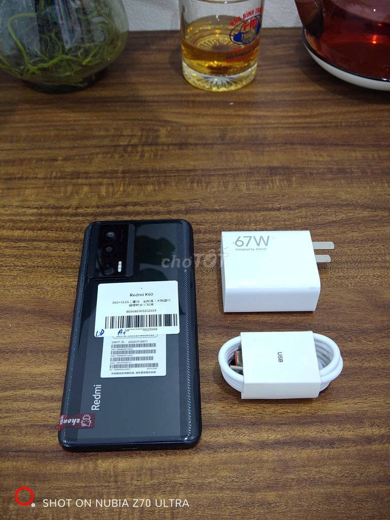 Redmi K60 16/512 Đen sạc 67w có ship COD. Mua bán Điện thoại tại Quận Ba Đình Hà Nội được đăng bởi Android Top hình 1