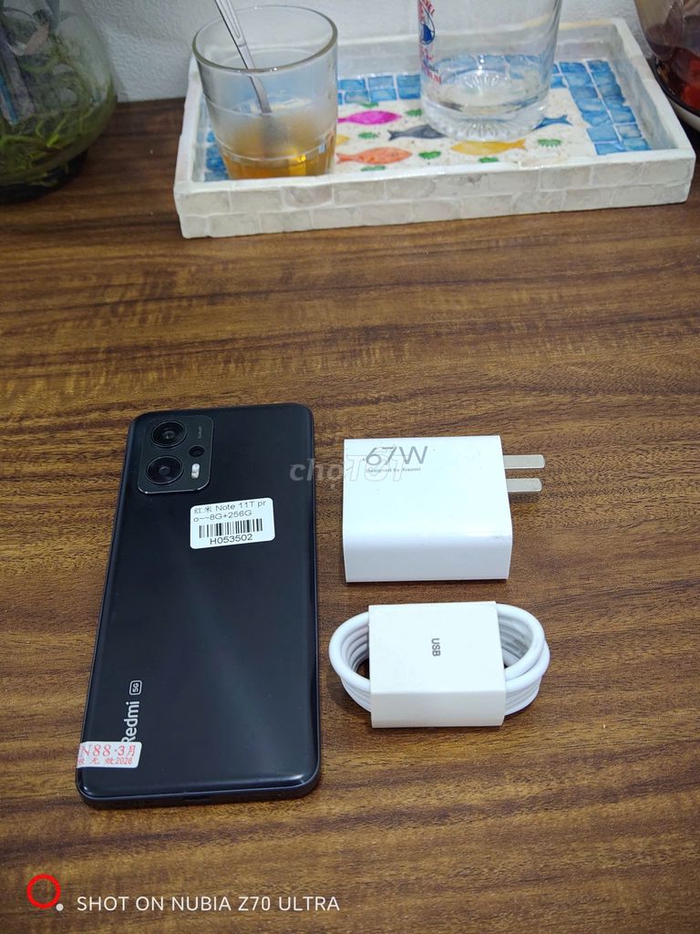 Redmi Note 11T Pro 5G 8/256 Quốc Tế sạc 67w có COD. Mua bán Điện thoại tại Quận Ba Đình Hà Nội được đăng bởi Android Top hình 1