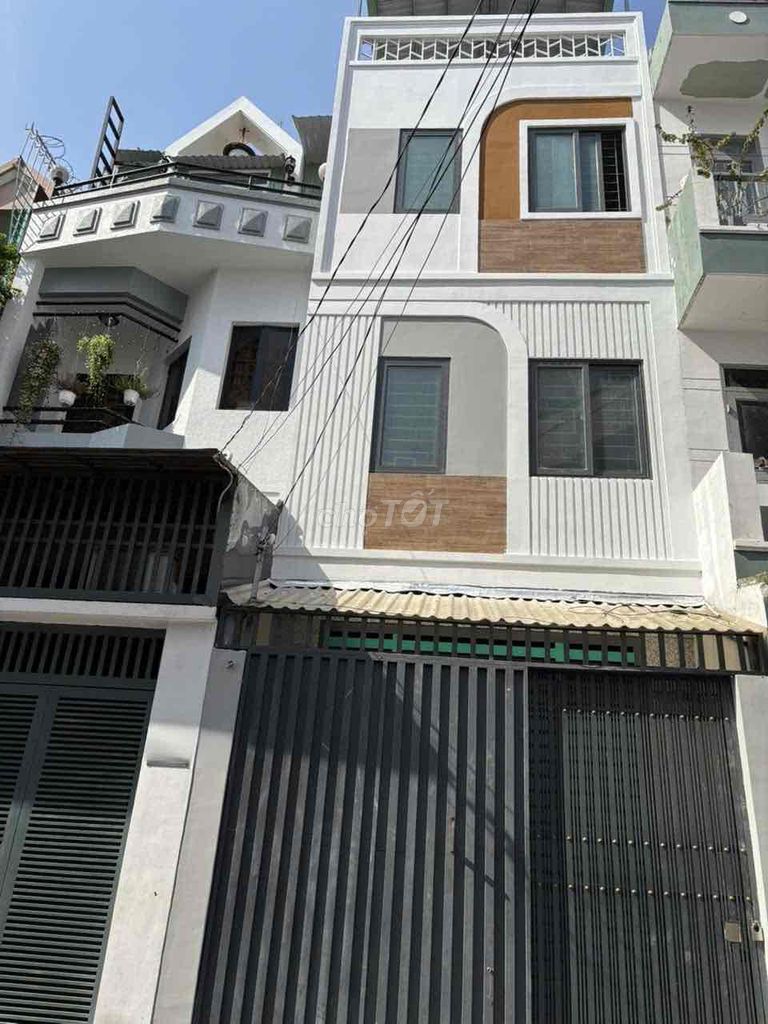 Cho thuê nhà mới xây Nguyễn Văn Công - 4PN- gần chợ Tân Sơn Nhất