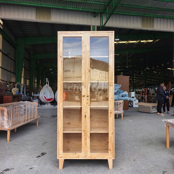 Tủ hồ sơ 2 cánh gỗ cao su (Hàng mới 99%). Mua bán Tủ, kệ gia đình tại Quận Cẩm Lệ Đà Nẵng được đăng bởi Huỳnh Hà  hình 1
