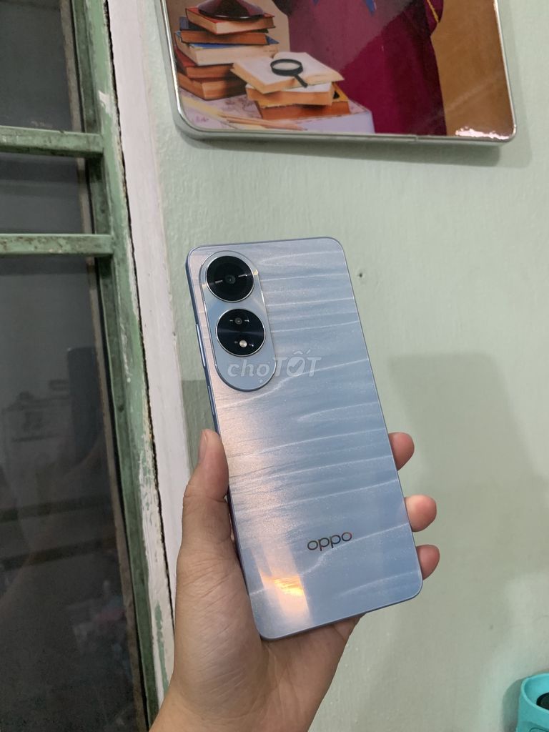 Oppo A60 Xanh 8GB/256GB pin lâu mới 99%. Mua bán Điện thoại tại Quận Hải Châu Đà Nẵng được đăng bởi Linh  hình 1