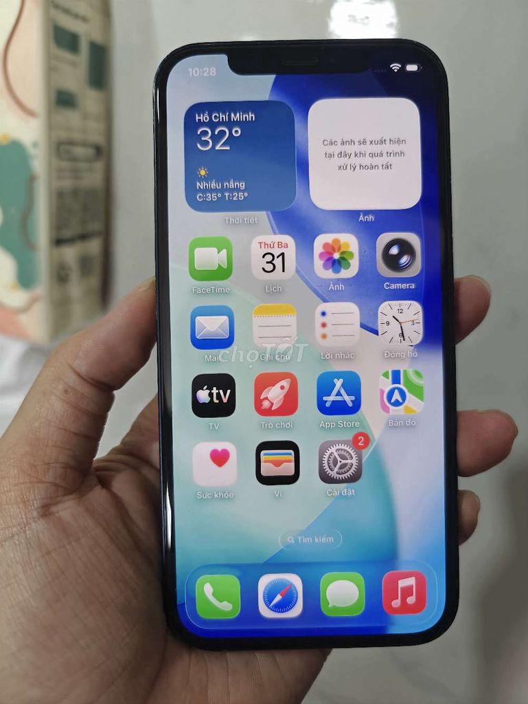 iPhone 12 quốc tế 64GB zin ful. Vỏ xấu. Màn đẹp. Mua bán Điện thoại tại Quận 12 Tp Hồ Chí Minh được đăng bởi Cầm Đồ Thanh Lý hình 1