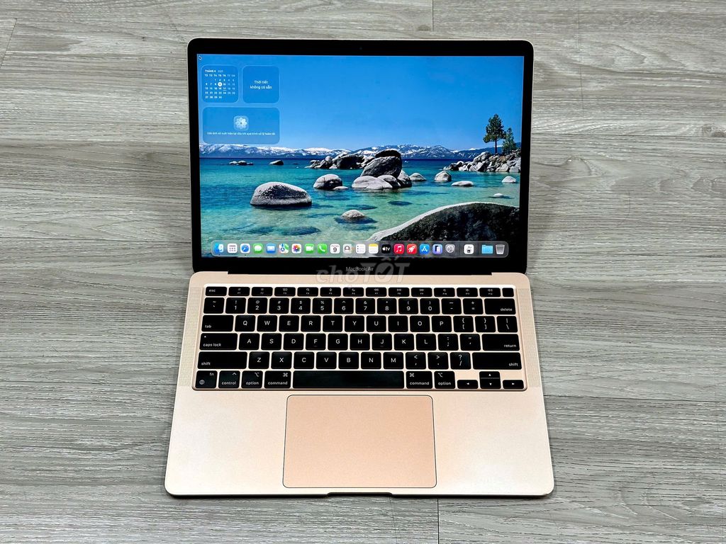 Macbook Air M1 2020 8G/256G Gold Máy đẹp pin 86%,. Mua bán Laptop tại Quận Liên Chiểu Đà Nẵng được đăng bởi Gia Minh Shop hình 1