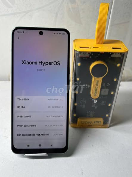 Xiaomi Redmi Note 12 128GB Xanh. Mua bán Điện thoại tại Quận 1 Tp Hồ Chí Minh được đăng bởi Hội Đồ Điện Tử hình 1