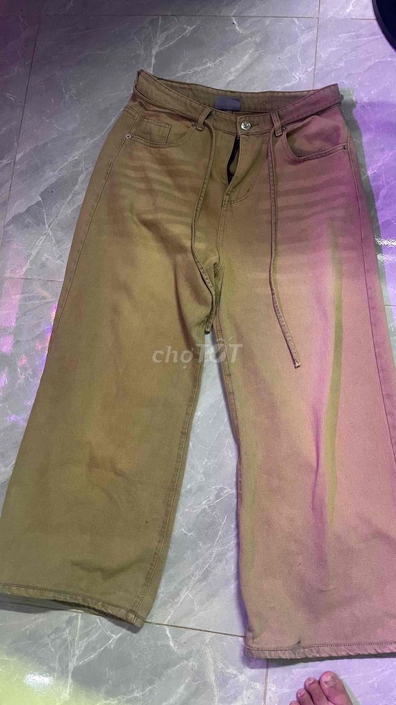 Quần ống rộng Whose Studio Unisex XXL. Mua bán Quần áo tại Quận Ninh Kiều Cần Thơ được đăng bởi Hữu Tài hình 1