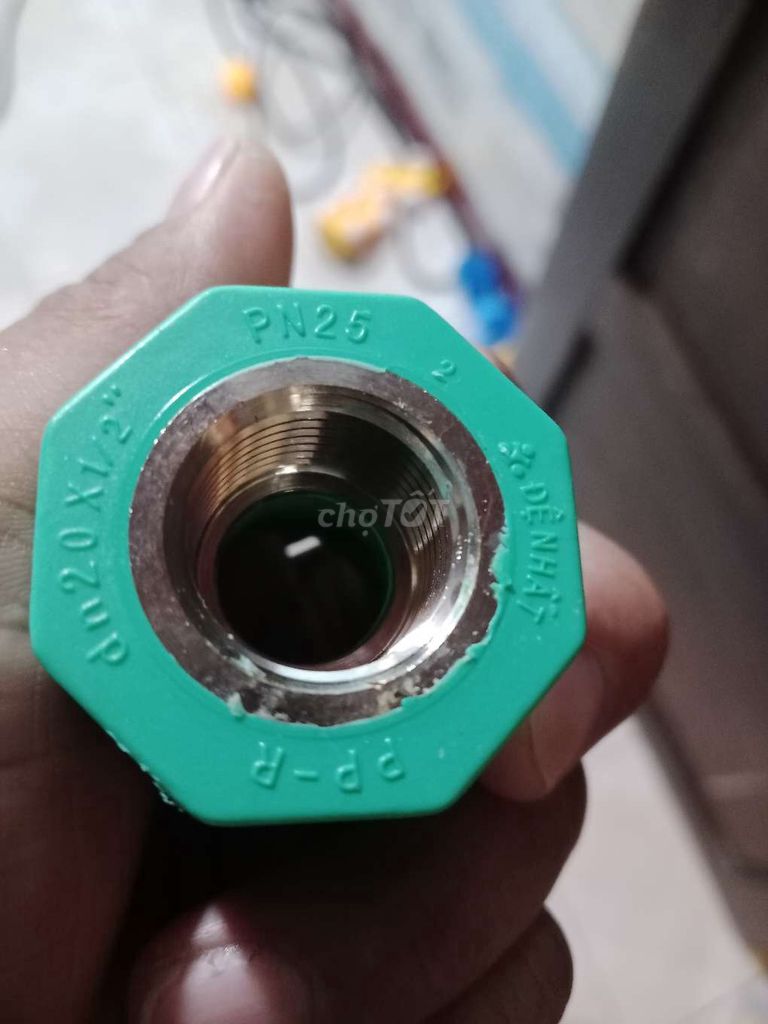 Nối ren trong Đệ Nhất PPR DN 20x1/2 PN25 Xanh. Mua bán Thiết bị vệ sinh, nhà tắm tại Quận Hải Châu Đà Nẵng được đăng bởi Trần Thanh Sơn hình 1