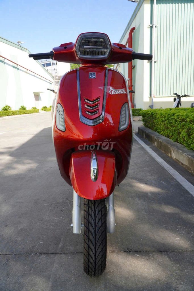 Xe Máy Điện Chính Hãng ASUKA - VESPA V8  NEW 100%