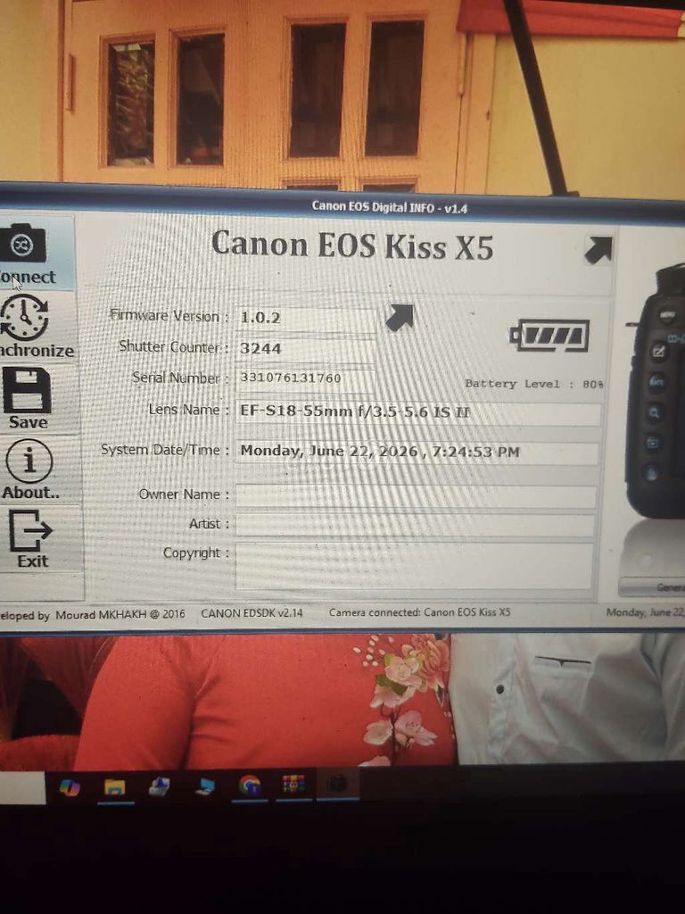 Máy ảnh Canon EOS 600D EF-S 18-55mm Đen Đã sử dụng. Mua bán Máy ảnh, Máy quay tại Thành phố Thuận An Bình Dương được đăng bởi Nguyễn Thanh Tuấn hình 1