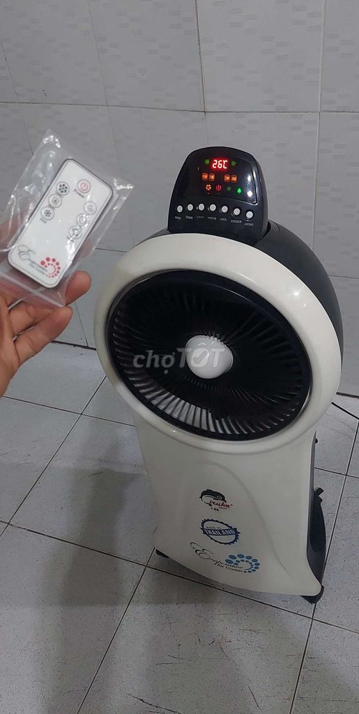 Quạt hơi nước iruka i88_Zin100%,95%đẹp mát sạch êm