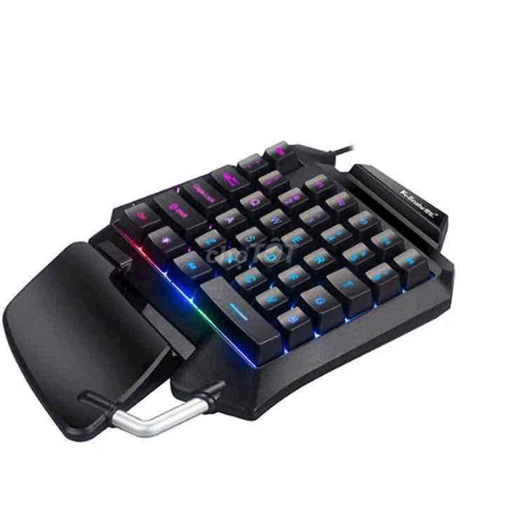 Bàn phím giả cơ K-SNAKE G92 || Bàn phím một tay ch. Mua bán Phụ kiện (Màn hình, Chuột...) tại Quận Gò Vấp Tp Hồ Chí Minh được đăng bởi An  Nhiên hình 1