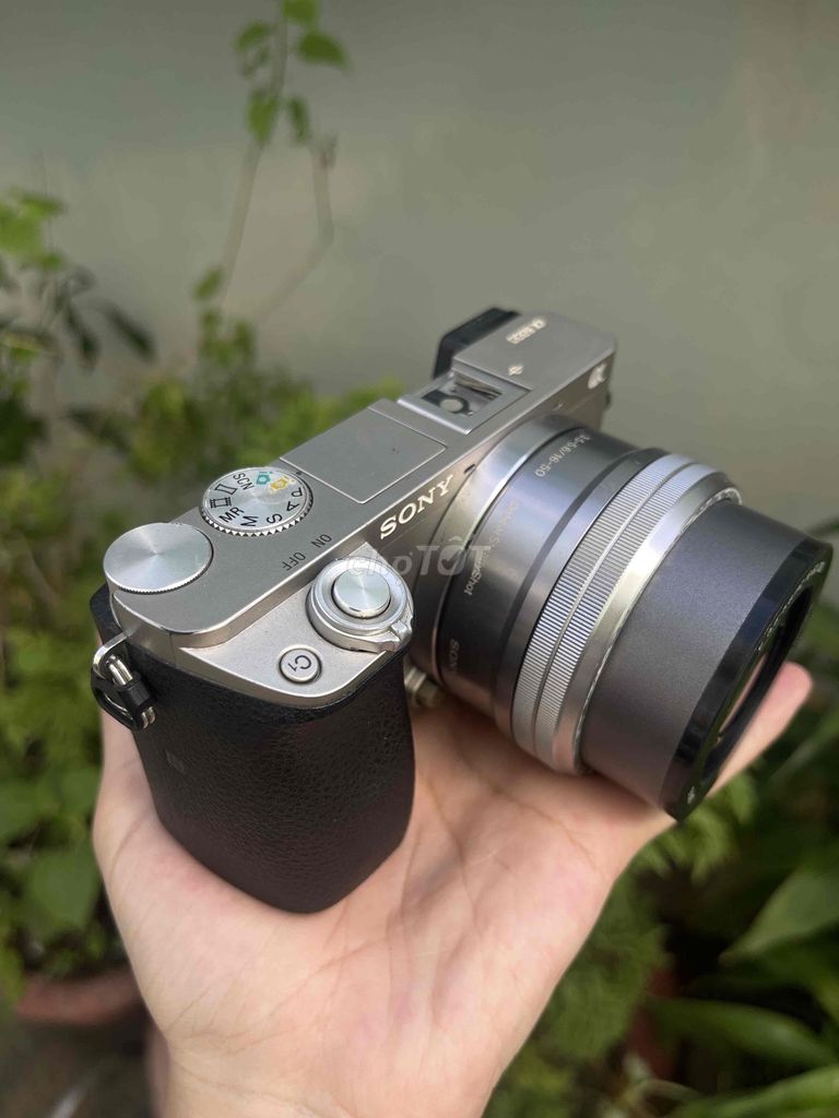 Máy ảnh Sony a6000 16-50mm Bạc. Mua bán Máy ảnh, Máy quay tại Quận Liên Chiểu Đà Nẵng được đăng bởi Hồ Thị Cúc hình 1