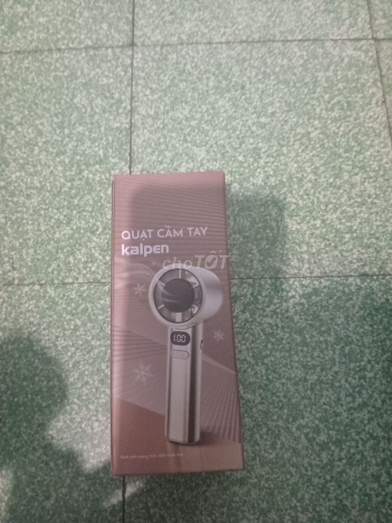 Quạt cầm tay Kalpen AR160 Xám chính hãng. Mua bán Quạt tại Quận 5 Tp Hồ Chí Minh được đăng bởi Huynh hình 1