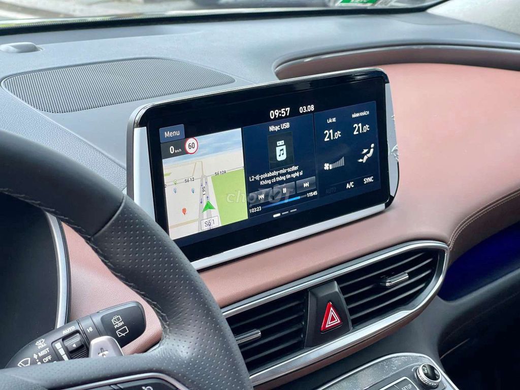 Hyundai Santa Fe 2022 Full dầu Đen. Mua bán Ô tô tại Quận Cầu Giấy Hà Nội được đăng bởi Thông Thái Ôtô Hà Nội hình 8