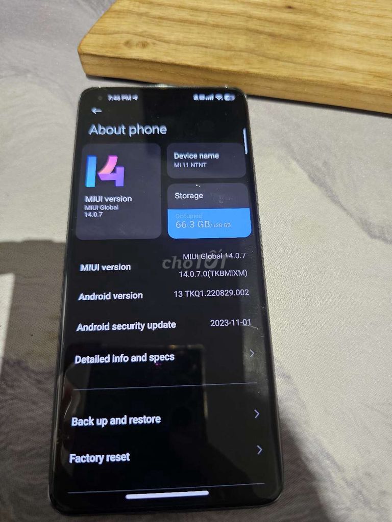 Xiaomi Mi 11 8GB/128GB. Mua bán Điện thoại tại Quận Cẩm Lệ Đà Nẵng được đăng bởi Ninh Thuận hình 1