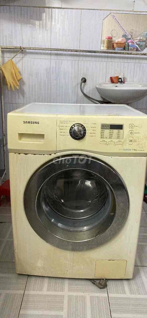 Máy giặt Samsung 7.5kg Trắng. Mua bán Máy giặt tại Quận Thanh Khê Đà Nẵng được đăng bởi Tuan anh hình 1