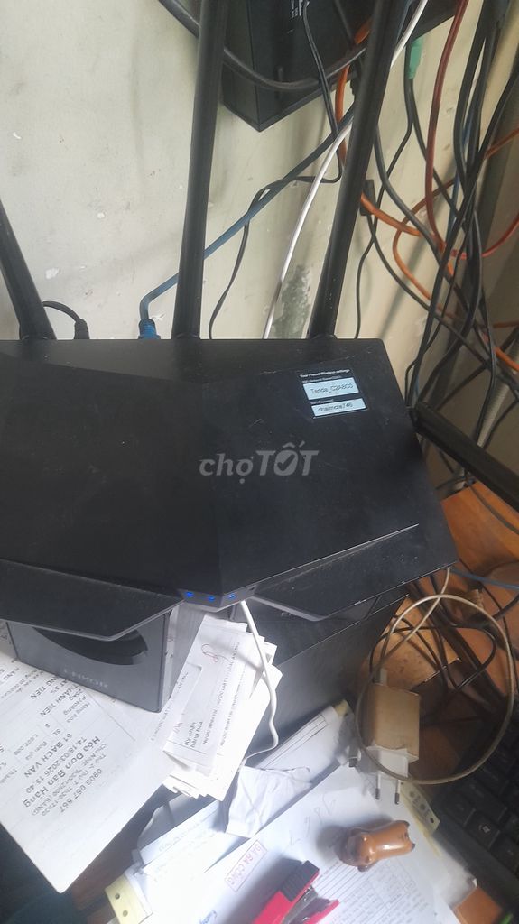 Router WiFi Tenda 2 sóng. mạnh 5 enten. Mua bán Phụ kiện (Màn hình, Chuột...) tại Quận 8 Tp Hồ Chí Minh được đăng bởi cung cấp dầu ăn HCM hình 1