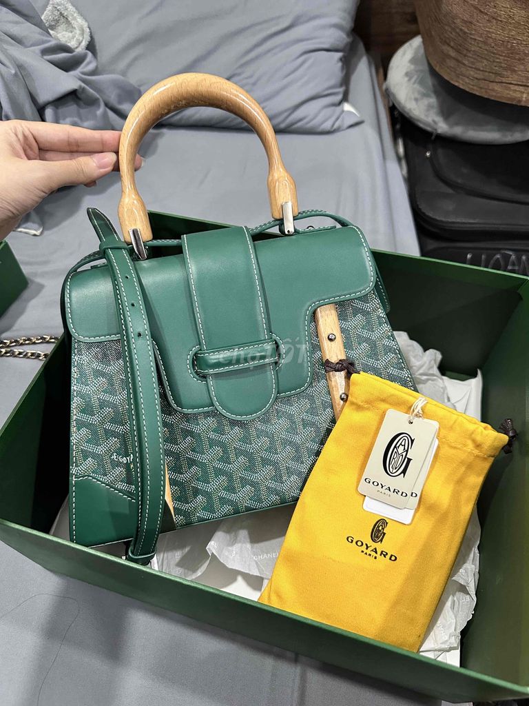 Túi xách Goyard Nữ Da bò Gỗ Xanh. Mua bán Túi xách tại Quận Tân Bình Tp Hồ Chí Minh được đăng bởi Phương hình 1