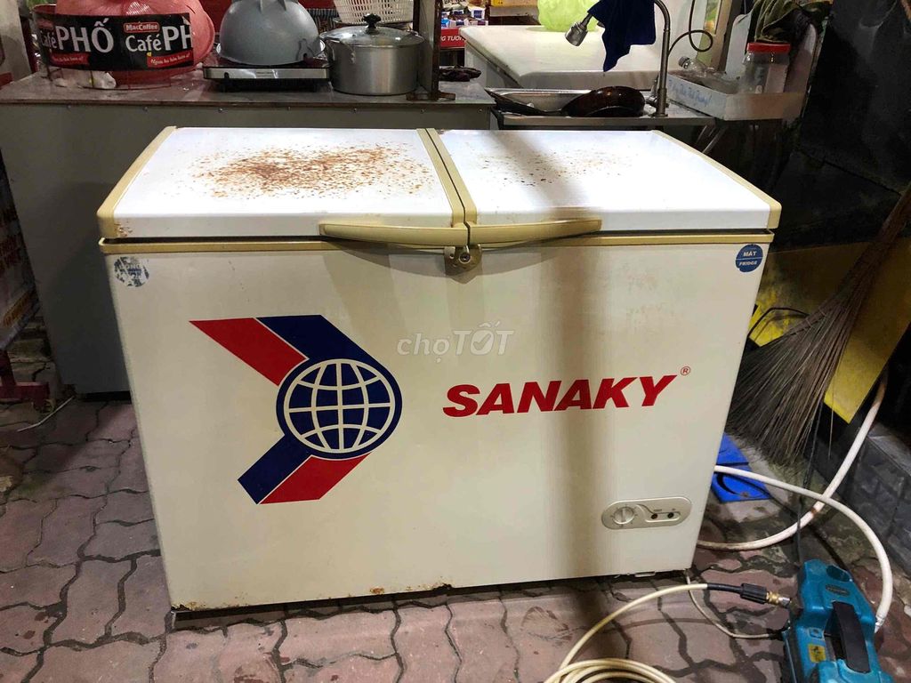 tủ đông- mát sanaky 250l