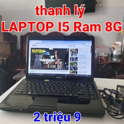 thanh lý rẻ : Laptop Xách Tay i5 Ram 8G Zin Ok