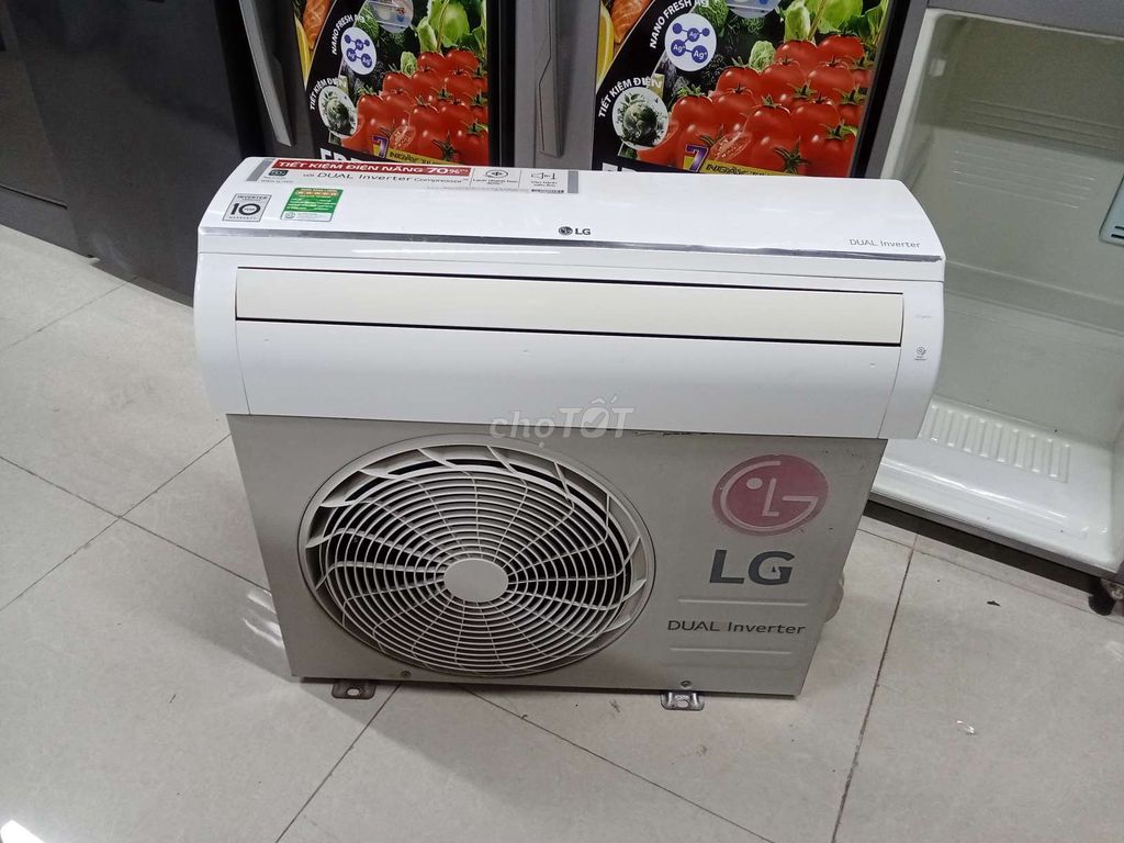 Điều hòa LG Dual Inverter 1HP. Mua bán Máy lạnh, điều hoà tại Huyện Long Thành Đồng Nai được đăng bởi Điện Máy Thanh Lý hình 1