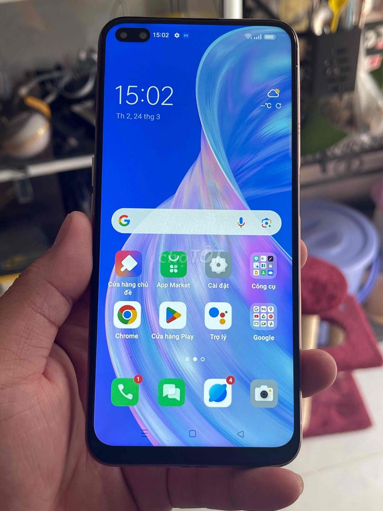 Oppo Reno 4Z chiến game cực kỳ mượt Dimencity 800