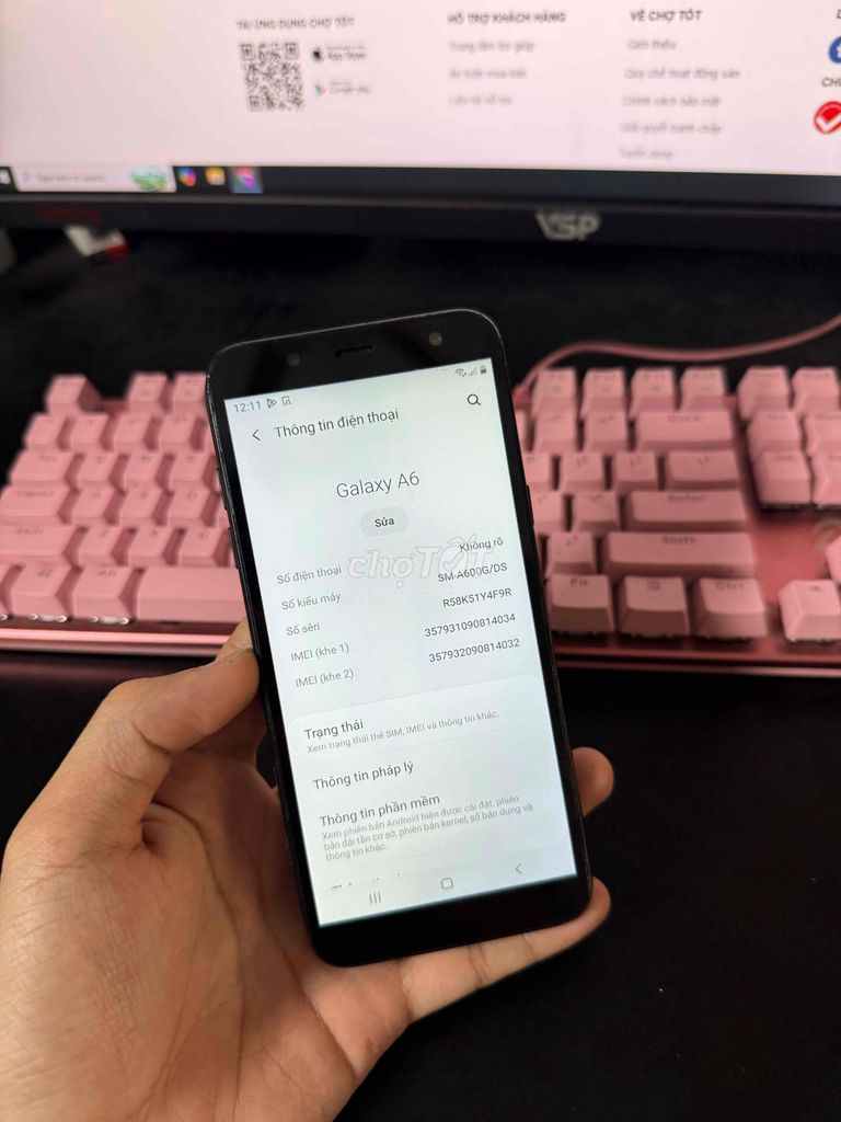 samsung a6 2 sim. Mua bán Điện thoại tại Quận Thanh Xuân Hà Nội được đăng bởi Nguyễn Phương hình 4