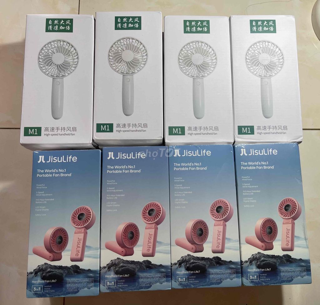 Quạt cầm tay M1 , Jisulife 7. Mua bán Quạt tại Quận Đống Đa Hà Nội được đăng bởi Nguyễn Viết Lâm  hình 1