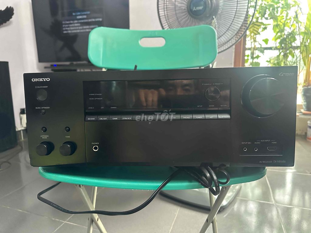 Amply Onkyo TX-NR686 - Amply Onkyo TX-NZ610