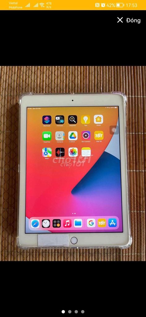 Ipad air 2 pin hơi phồng chỉ 1,4tr ở T Plus Mobile