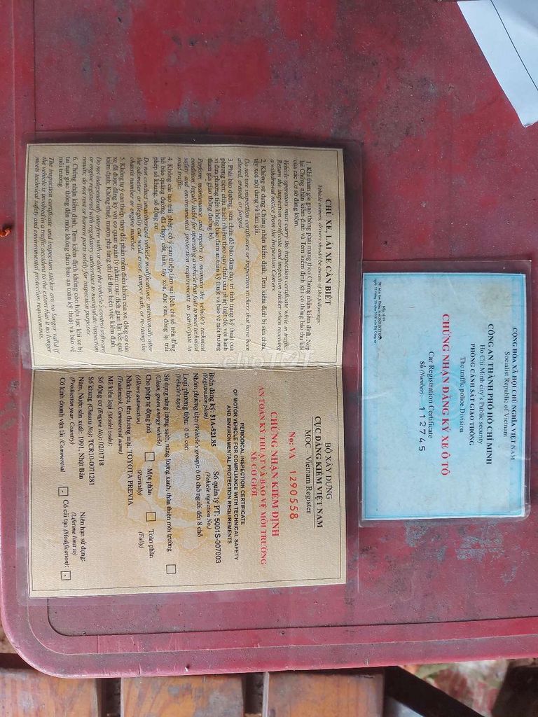 PREVIA1991 CÒN ÊM. Mua bán Ô tô tại Huyện Cái Bè Tiền Giang được đăng bởi AN hình 16