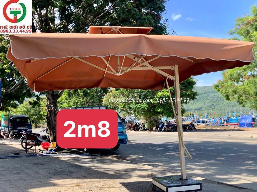 Ô che lệch tâm vuông. Mua bán Nội thất, đồ gia dụng khác tại Quận Sơn Trà Đà Nẵng được đăng bởi THANH LÝ MUA BÁN ĐỒ CŨ MỚI hình 1