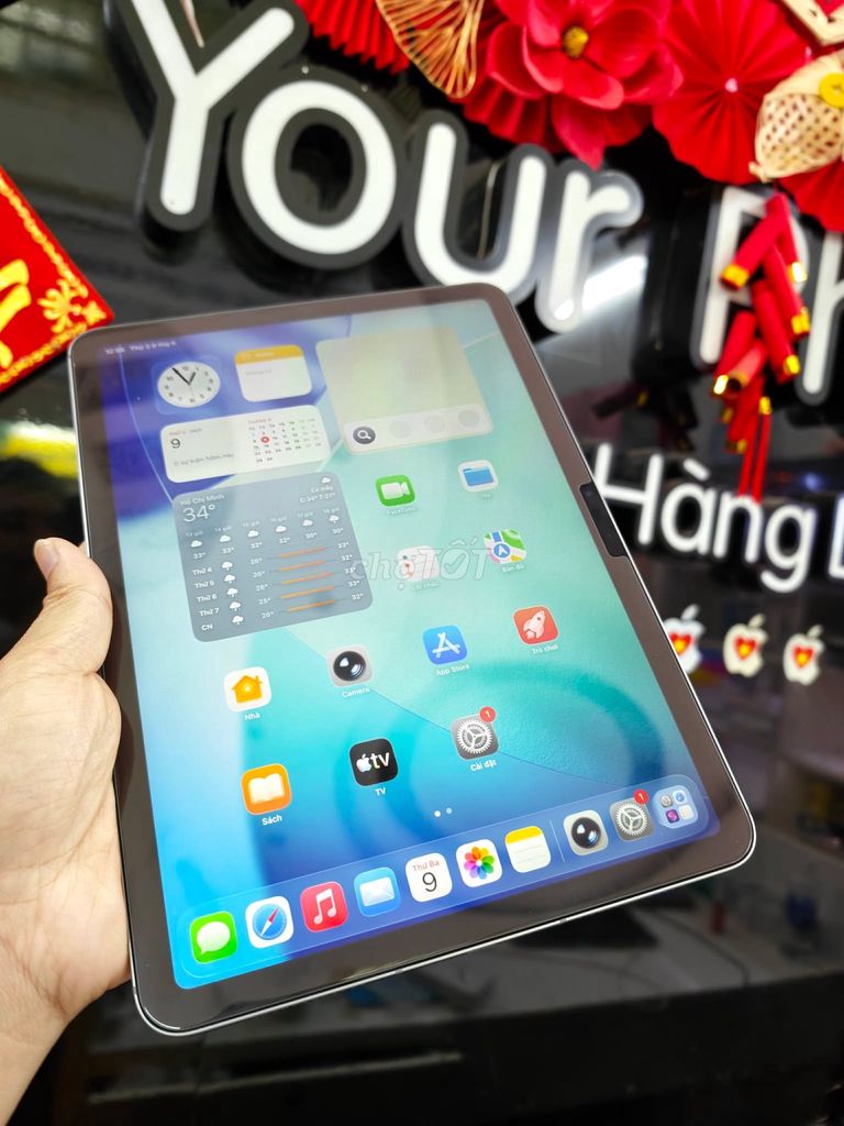 iPad Air 7 M3 256GB 5G chính hãng tặng sim 5G. Mua bán Máy tính bảng tại Quận Hải Châu Đà Nẵng được đăng bởi Your Phone hình 1