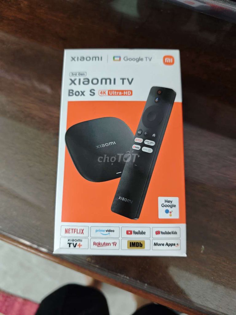 TV Box Xiaomi Mi Box S 3rd Gen 4K Đen. Mua bán Tivi, Âm thanh tại Huyện Thuỷ Nguyên Hải Phòng được đăng bởi Thái hình 1