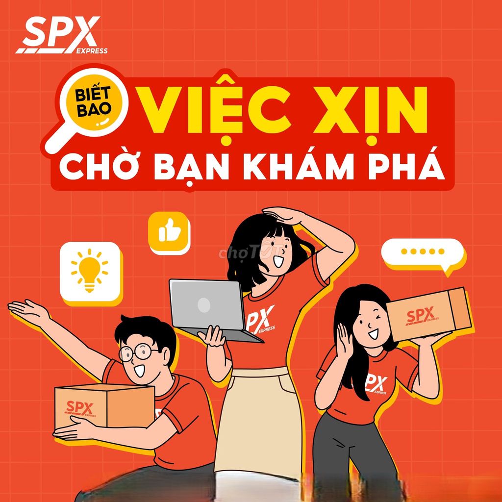 Tuyển Shipper Bắc Tân Uyên lương đảm bảo từ 14tr++. Việc làm Tài xế giao hàng xe máy tại Huyện Bắc Tân Uyên Bình Dương được đăng bởi SPX EXPRESS hình 1